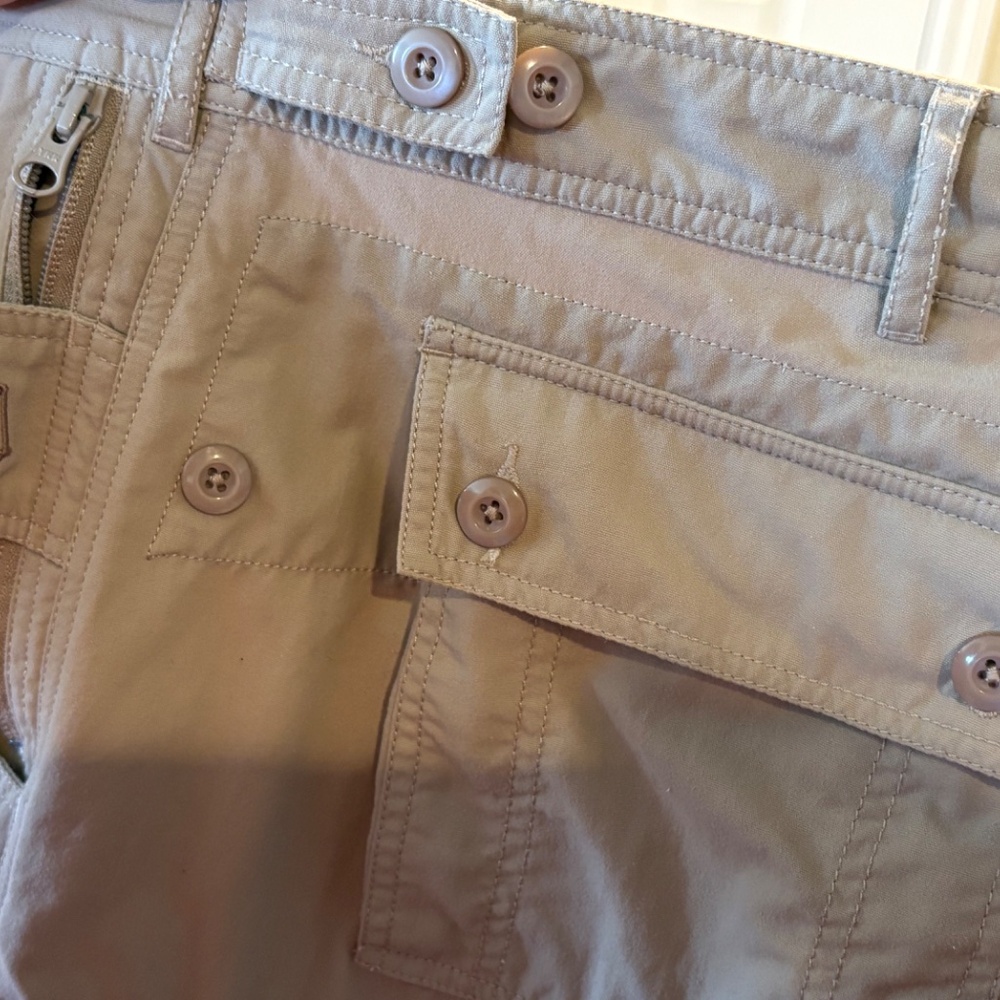 Clothing Arts Mens Adventure Travel Shorts P-Cubed Pick-Pocket Proof Khaki 42 - Picture 11 of 14